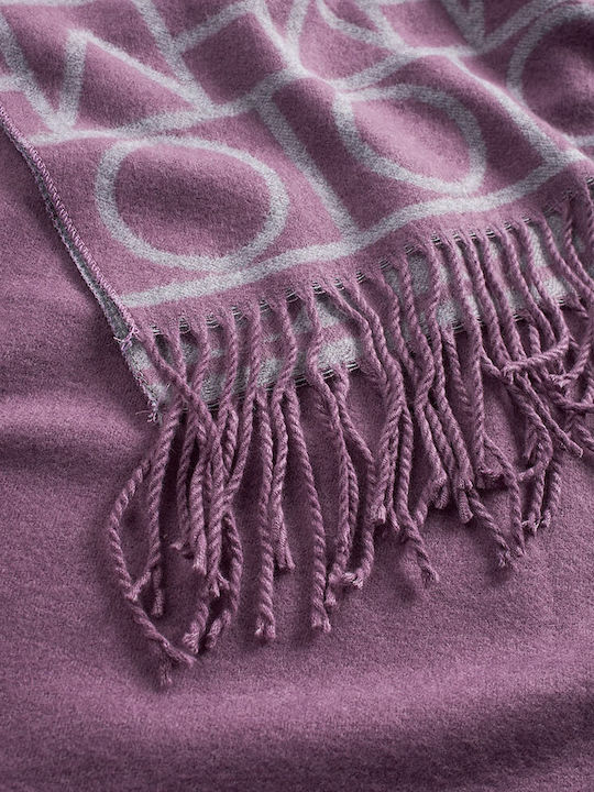 Women's Wool Scarf Violet