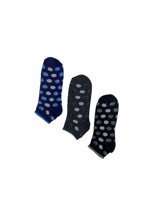 Yookie Γυναικείες Κάλτσες Πολυχρωμο 3Pack Yookie Γυναικείες Κάλτσες Πολυχρωμο 3Pack