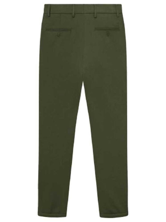 Les Deux Como Trousers Suit Elastic Olive Night Melange