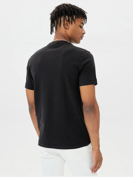 Calvin Klein Men's Short Sleeve Blouse Black