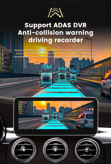 Carmedia Ηχοσύστημα Αυτοκινήτου για Mercedes-Benz B Class 2012-2015 (Bluetooth/USB/WiFi/GPS/Apple-Carplay/Android-Auto) με Οθόνη Αφής 12.5"