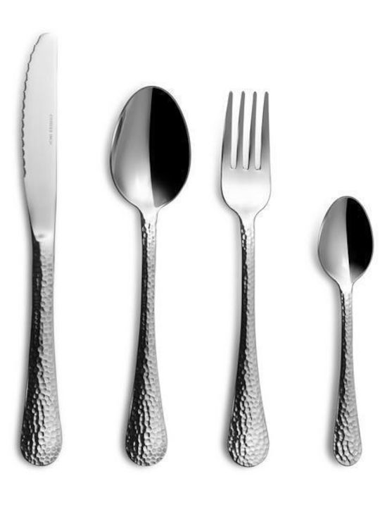 Comas Luna Gabel-Set Tabelle Edelstahl Silber 19cm CO07144000 6Stück