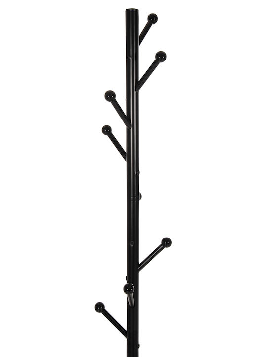 Freebox Καλόγερος Μεταλλικός Μαύρος 37x37x175cm