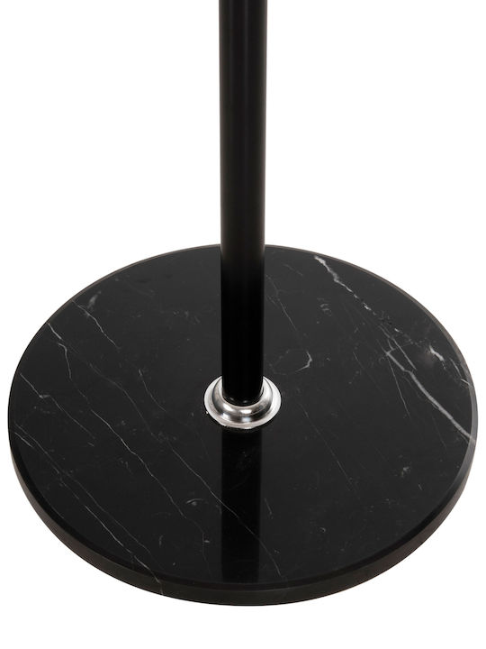 HomeMarkt Metallic Coat Rack Black 36x36x172cm