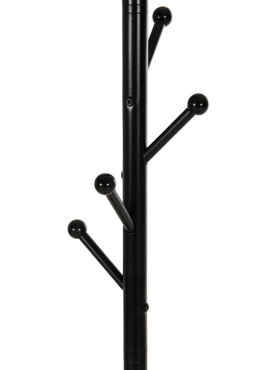 Freebox Καλόγερος Μεταλλικός Μαύρος 37x37x175cm