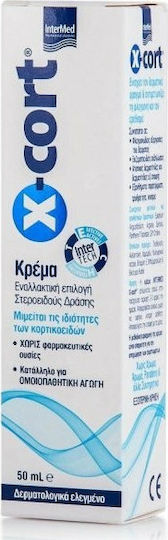 InterMed X-cort Cream Κρέμα Στεροειδούς Δράσης για Ερεθισμούς 50ml