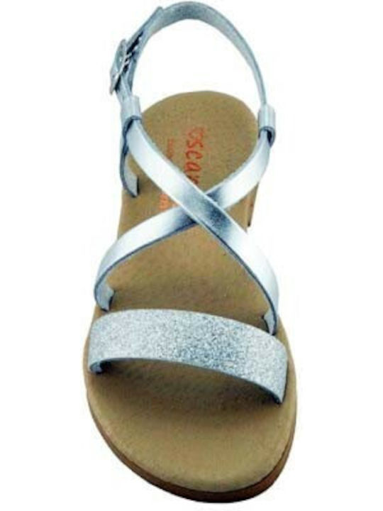 Scarpy Kinder Sandalen 92 Silber