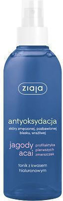 Ziaja Acai Berry Lotion Τόνωσης Προσώπου με Πανθενόλη & Υαλουρονικό Οξύ 200ml