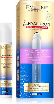 Eveline Biohyaluron 3 Xretinol System Αnti-aging Gel Suitable for All Skin Types with Retinol 50ml