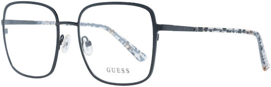 Guess Metal Eyeglass Frame Black GU2914 002