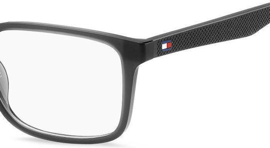 Tommy Hilfiger Bărbați Metalic Rame Ochelari Gri TH2049 FRE