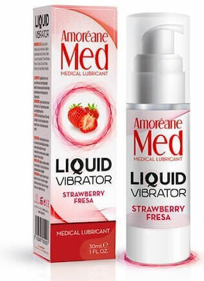 Amoreane Liquid Vibrator Смазка Ягода 30мл