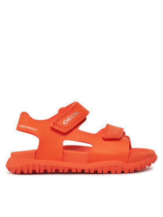 Geox Kids' Sandals J Sandal Fusbetto Orange