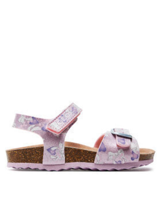 Geox Kinder Sandalen J Adriel Rosa