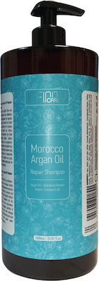 Qure Infinity Care Morocco Argal Oil Repair Shampoos Reconstruction/Nourishment for All Hair Types 1000ml