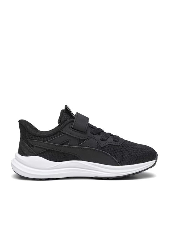 Reflect Lite Ac Ps Αθλητικά Παιδικά Παπούτσια Running με Σκρατς Μαύρα