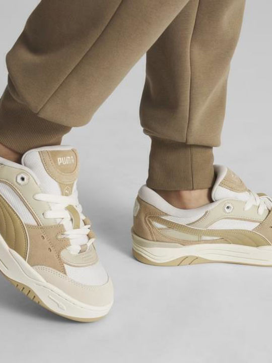Skate Chunky Sneakers Brown / Beige