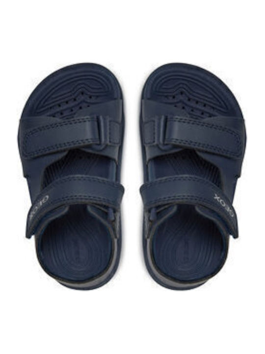 Παιδικά Πέδιλα J Sandal Fusbetto Navy Μπλε