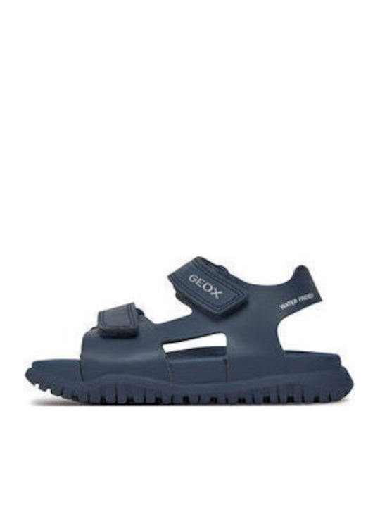 Παιδικά Πέδιλα J Sandal Fusbetto Navy Μπλε