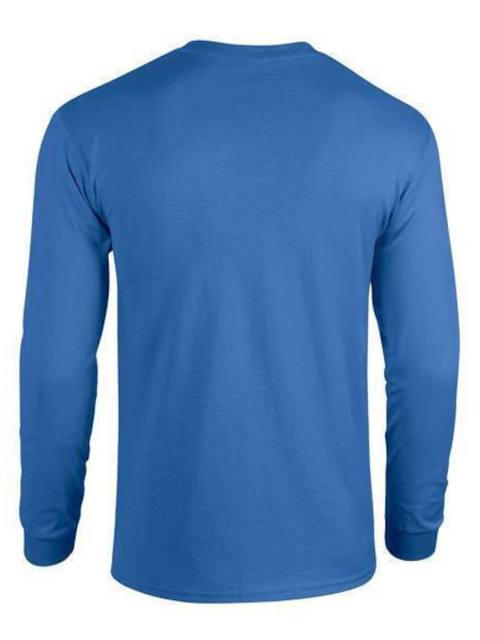 Takeposition Men's Long Sleeve Blouse Blue Rual