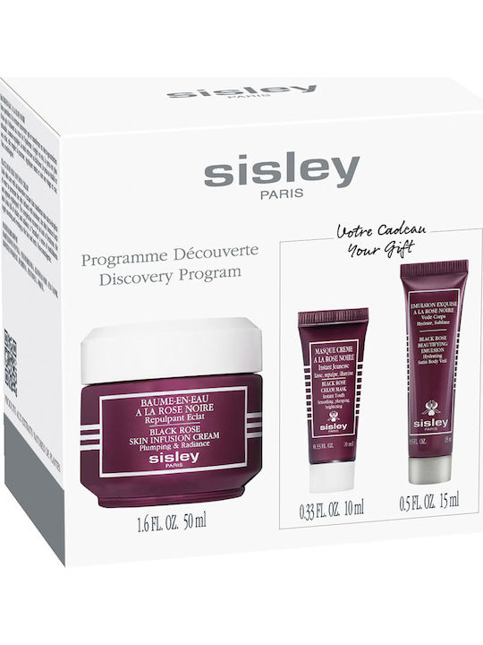 Sisley Paris Rose Set Îngrijire pentru Hidratare 3buc