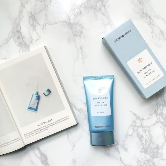 Thank You Farmer Sun Project Water Sonnencreme Creme Gesicht SPF50 50ml