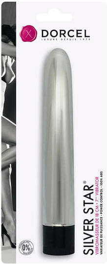 Dorcel Silver Star Δονητής Bullet 18cm Ασημί