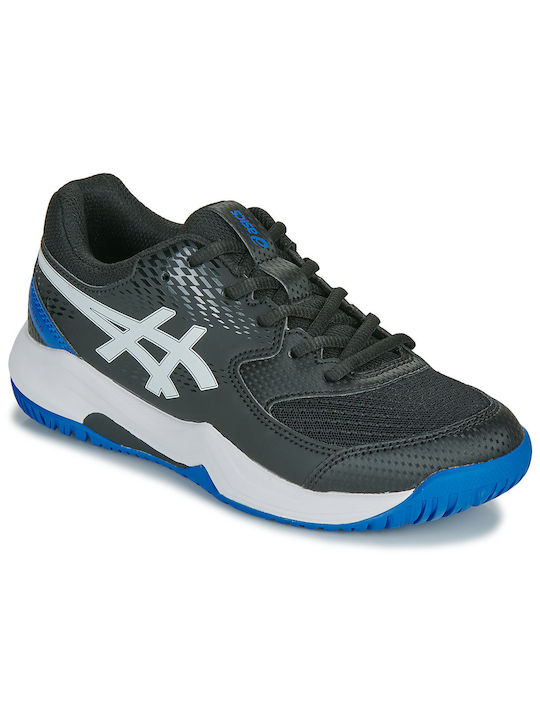 ASICS Αθλητικά Παιδικά Παπούτσια Τέννις Gel-Dedicate 8 GS Μαύρα