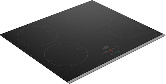 Beko HII 64402 MTX Induction Cooktop Autonomous with Child Lock Function 59x52εκ.
