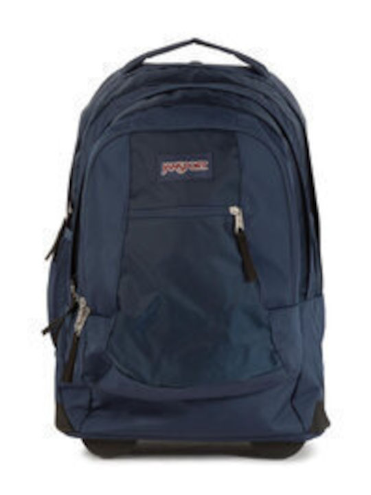 Jansport Σχολική Τσάντα Πλάτης Γυμνασίου - Λυκείου σε Μπλε χρώμα