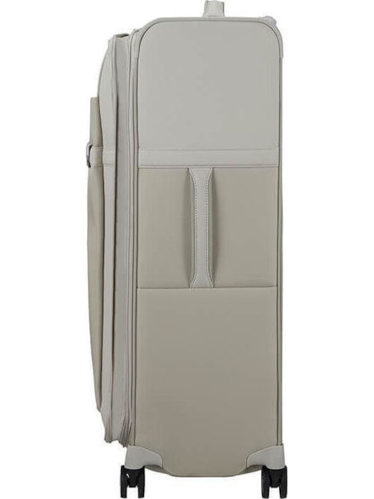 Samsonite Airea Μεγάλη Βαλίτσα Ταξιδίου Υφασμάτινη Μπεζ με 4 Ρόδες Ύψους 78εκ.