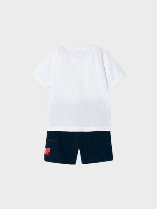 Mayoral Kinder Set mit Shorts Sommer 2Stück White