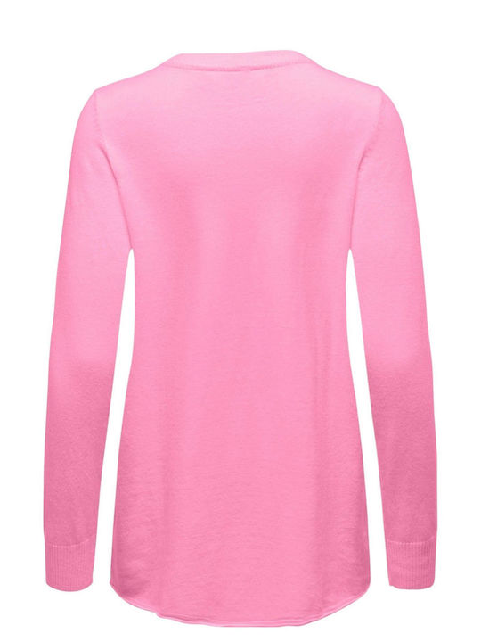 Only Women's Blouse Long Sleeve Begonia Pink