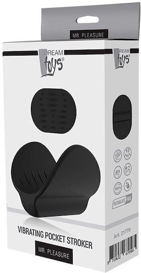 Dream Toys Mr. Pleasure Vibrating Pocket Stroker Мастурбатор с вибрация 430473 1бр