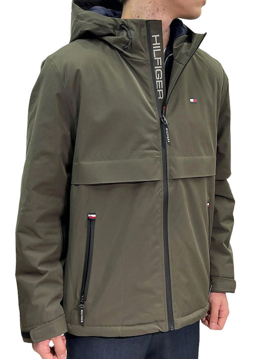 Tommy Hilfiger Men's Winter Jacket Khaki