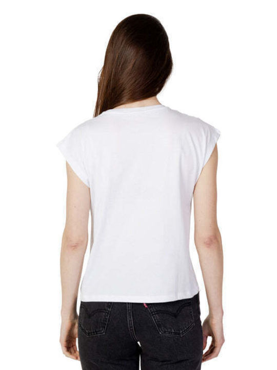 Pepe Jeans Damen T-Shirt Weiß