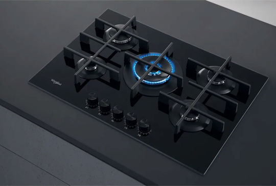 Whirlpool Gas Cooktop Autonomous 73x51εκ.