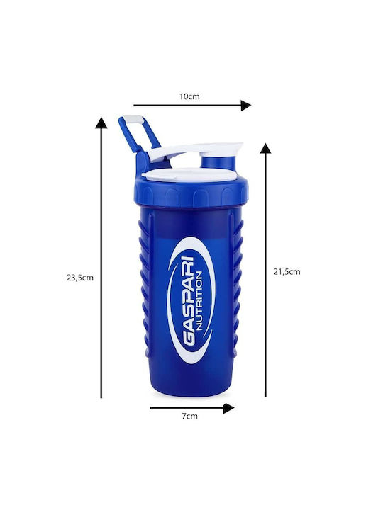 Gaspari Shaker Πρωτεΐνης 770ml Πλαστικό Μπλε