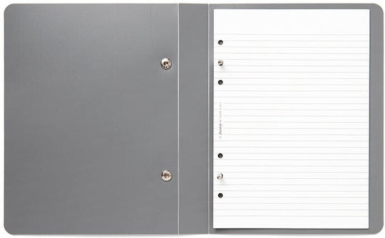 Filofax Κλασέρ για Χαρτί A5 Γκρι 1τμχ