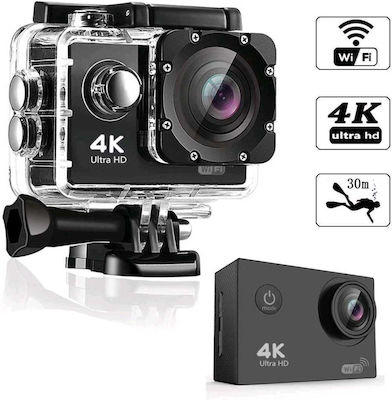 559865 559685 Camera de Acțiune 4K Ultra HD Subacvatică (cu Carcasă) cu WiFi Negru cu Ecran 2"