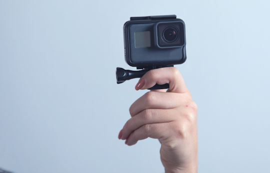 Clever 050084 128GB Action Camera HD (720p) Υποβρύχια (με Θήκη) με Οθόνη και Wi-Fi Μαύρη