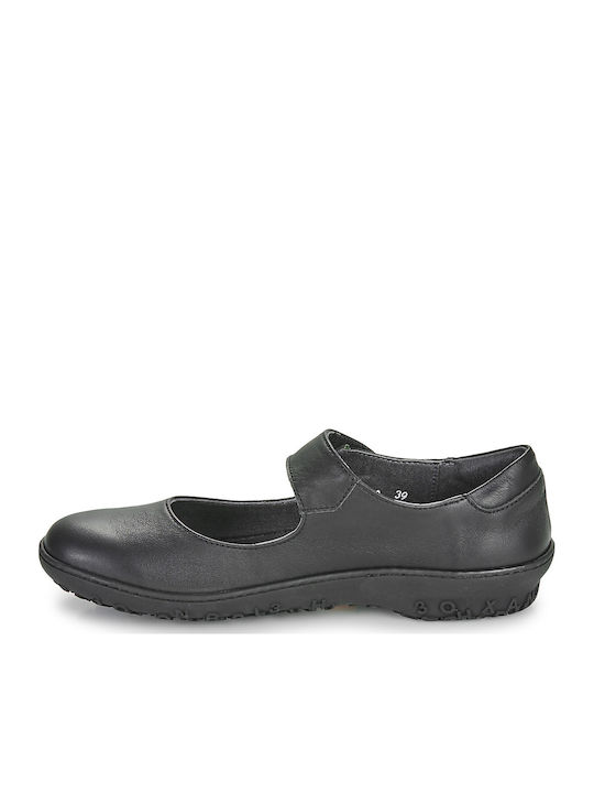 Damen Ballerinas Schwarz