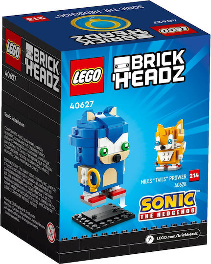 Lego Sonic The Hedgehog Brickheadz for 10+ Years