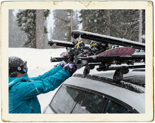 Yakima Fatcat 6 Evo Car Ski Mounts 82.5cm Suitable for 6 Ski Pairs or 4 Snowboards
