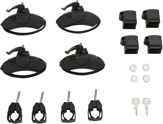 Yakima Fatcat 6 Evo Car Ski Mounts 82.5cm Suitable for 6 Ski Pairs or 4 Snowboards