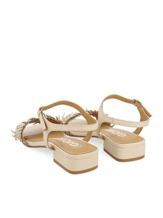 Sandalen Weiß