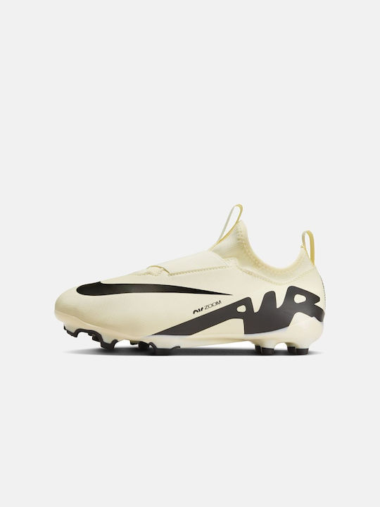 Jr Zoom Mercurial Vapor 15 Academy Mg Kids Molded Soccer Shoes Yellow