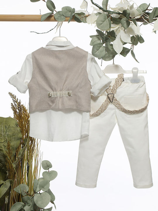 Mi Chiamo Beige with Ecru