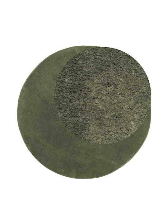 vidaXL Huarte Anti-slip Rug Round Cypress