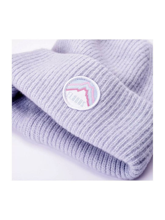 Beanie Feminin Căciulă Tricotat în culoarea Albastru